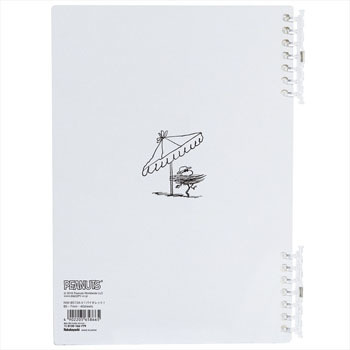 Nw B513a V ロジカルリングノートスヌーピー差し替えタイプ 1冊 ナカバヤシ 通販サイトmonotaro