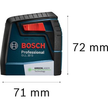 GLL30G グリーンクロスラインレーザー 2ライン GLL30G 1台 BOSCH