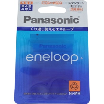BK-4MCC/4C エネループ 単4形 4本パック(スタンダードモデル) 1パック
