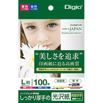 インクジェット用紙 光沢紙PX 厚手 ナカバヤシ