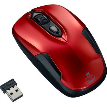 MUS-RIT126R 無線静音3ボタンIRLEDマウス ナカバヤシ 29170463