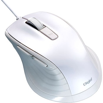 有線静音5ボタンBlueLEDマウス ナカバヤシ