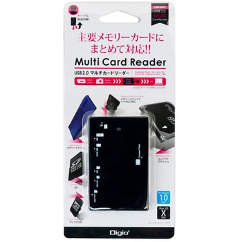 USB2．0マルチカードリーダー ナカバヤシ