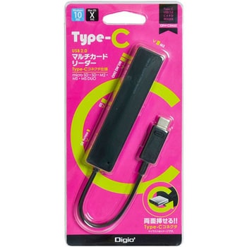 TypeーCUSB2．0マルチカードリーダー ナカバヤシ