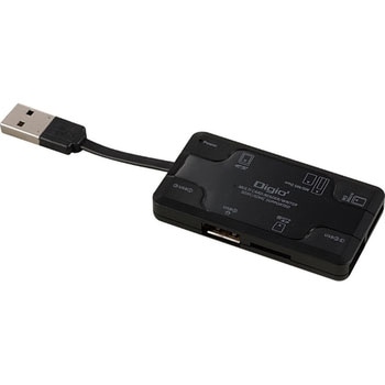 USB2．0マルチカードリーダ3ポート ナカバヤシ