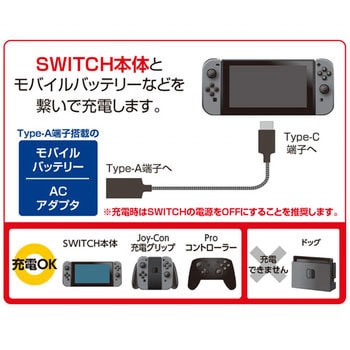 TypeーCストロングケーブル USB2．0 ナカバヤシ