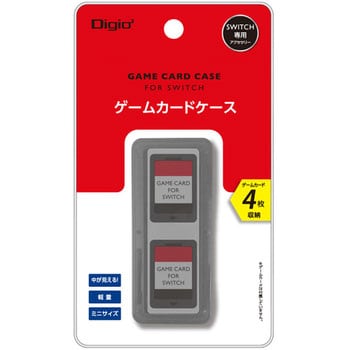 SWITCH用ゲームカードケース4枚入 ナカバヤシ ゲーム機アクセサリ