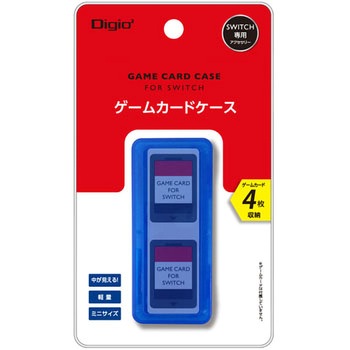 SWITCH用ゲームカードケース4枚入 ナカバヤシ