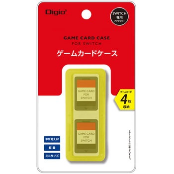 SWITCH用ゲームカードケース4枚入 ナカバヤシ