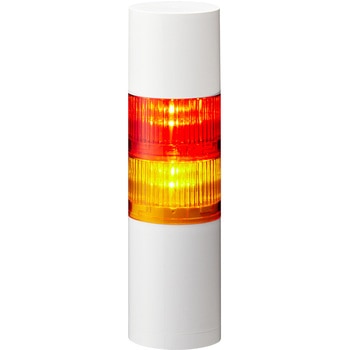 LR6-202WJBW-RY �ϑw�M���� �V�O�i���E�^���[ ��60 LR6�V���[�Y PATLITE(�p�g���C�g/��:�t���d�@) ����LED 2�i ���t�� ��i�d��DC24V 29211246