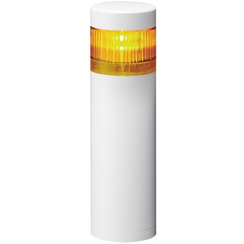 LR6-1M2WJNW-Y �ϑw�M���� �V�O�i���E�^���[ ��60 LR6�V���[�Y PATLITE(�p�g���C�g/��:�t���d�@) ����LED 1�i ���t�� ��i�d��AC100�`240V 29211316