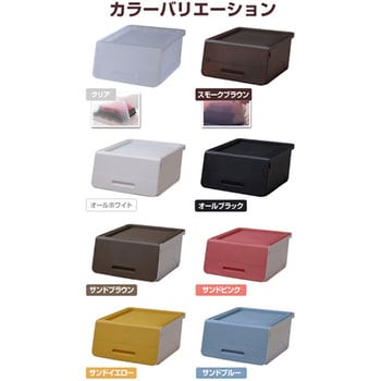 フタ付きセット 収納ボックス 浅型キャスター付きセット YAMAZEN フタ付きセット 収納ボックス 浅型キャスター付きセット YAMAZEN