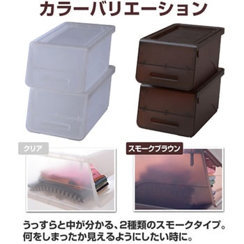 フタ付きセット 収納ボックス スリム浅型 キャスター付きセット YAMAZEN(山善)