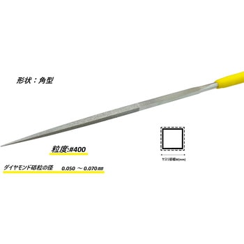 ダイヤモンドヤスリ Sタイプ(精密タイプ) ツボサン