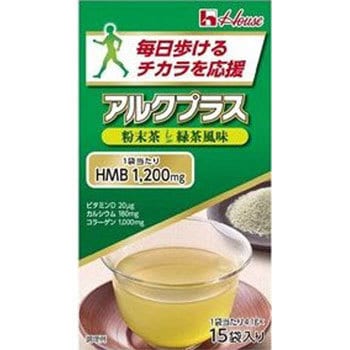 アルクプラス粉末茶 緑茶風味 ハウス食品 サプリメント 通販モノタロウ