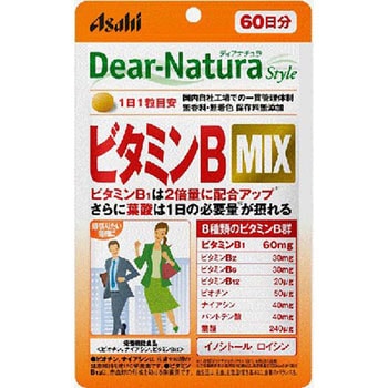 ディアナチュラ スタイルビタミンBMIX 60日分 アサヒグループ食品
