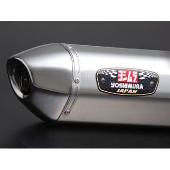 GSX-S750ABS L7 Slip-On R77Jサイクロン SUSエンド  EXPORT SPEC 政府認証 ヨシムラ