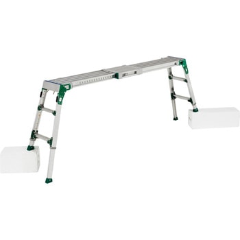 伸縮天板・伸縮脚付 足場台 VSR-FX アルインコ