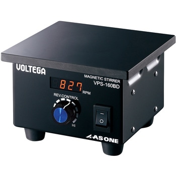 【レンタル】VOLTEGAパワースターラー フェノール樹脂 デジタルタイプ 160×160mm VPS-160BD アズワン