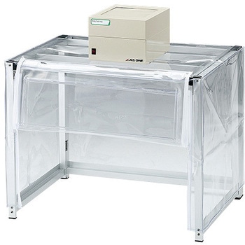 【レンタル】折りたたみ簡易ドラフト ファンユニット1台付き 700×500×550 700 mm SC700 アズワン