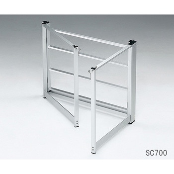 【レンタル】折りたたみ簡易ドラフト ファンユニット1台付き 700×500×550 700 mm SC700 アズワン