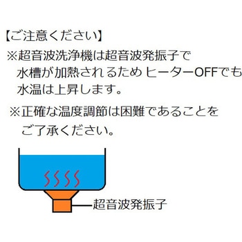 【レンタル】超音波洗浄器 単周波・樹脂筐体タイプ MCS-6P アズワン