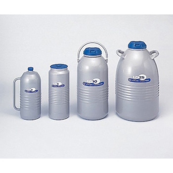 【レンタル】液体窒素用 デュワー瓶 10L アズワン