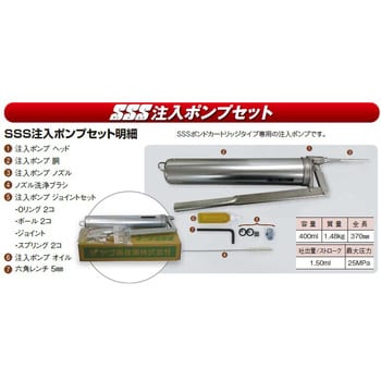 SSSボンド 注入ポンプ用ノズル専用ブラシ 1個 ヤブ原産業 【通販