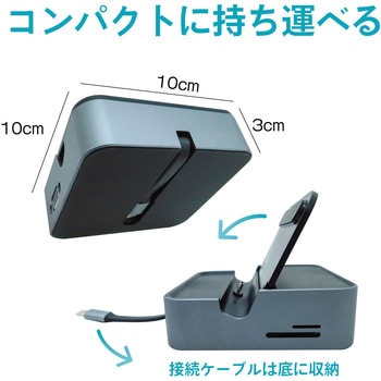 スマホドッキングステーション (TYPE C) ブロードウォッチ