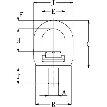 クロスビー スライドロック (1個) 品番：SL-150-M16-