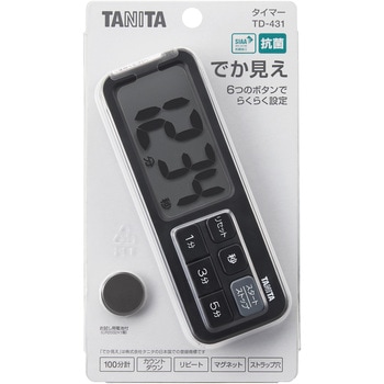 抗菌でか見えタイマー TD431 タニタ