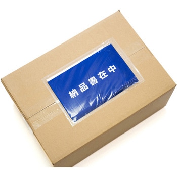 デリバリーパック 完全密封 全面糊 青 納品書在中 パピルスカンパニー