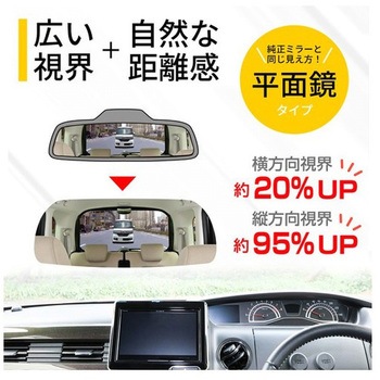 Nシリーズ専用フレームレスミラー SEIWA(セイワ)