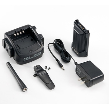 【レンタル】デジタル簡易無線・登録局(セット品：無線機、イヤホンマイク、バッテリー、充電器セット) アルインコ