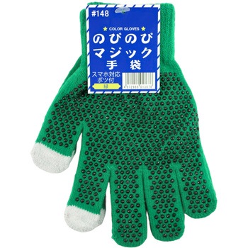 スマホ対応のびのび手袋ボツ付き 勝星産業