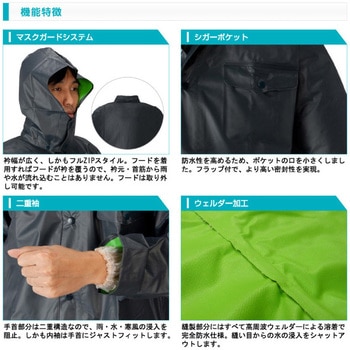 クレモナ合羽ジャンパー(袋入り) ロゴス