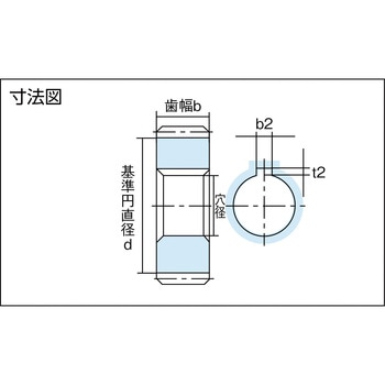 平歯車S1S 協育歯車