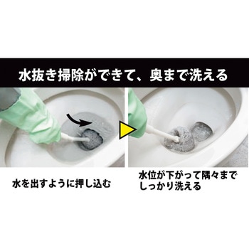 びっくり水がハネないトイレクリーナー サンコー