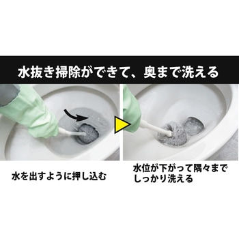 びっくり水がハネないトイレクリーナー サンコー