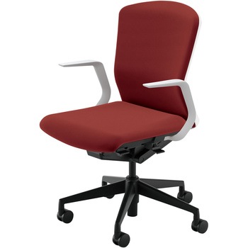 Elfie(エルフィ)/ELA2_樹脂カバーバック_ホワイトフレーム_ミドルバック 内田洋行