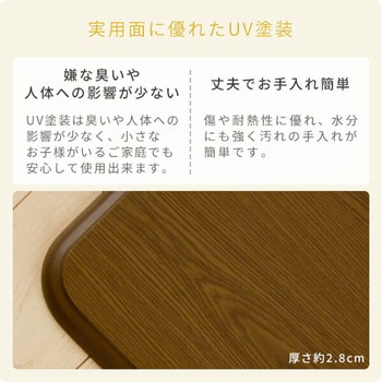 家具調こたつ用天板 YAMAZEN(山善) コタツその他部品 【通販
