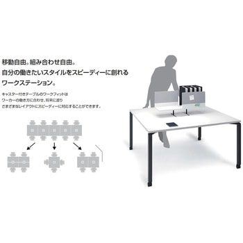 ワークフィット ミーティングテーブル 三角型テーブル(配送・組立サービス付き) コクヨ