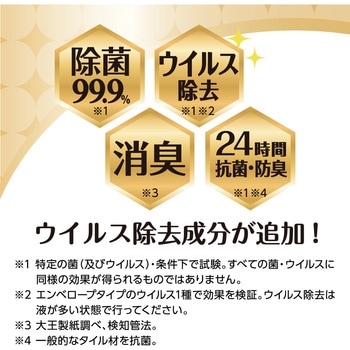 キレキラ!トイレクリーナー 1枚で徹底おそうじシート エリエール