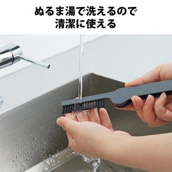クリーナー ブラシ 折りたたみタイプ マグネット取付 エレコム