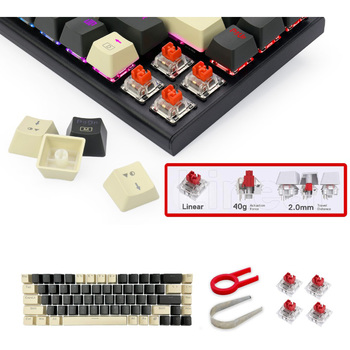 65%ゲーミングキーボード REDRAGON(レッドラゴン)