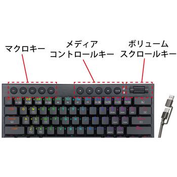 ゲーミングキーボード REDRAGON(レッドラゴン)