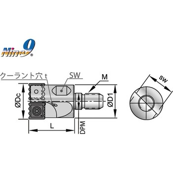 ヘリックスドリル ホルダー Nine9