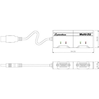 USB-シリアル変換アダプタ SystemBase