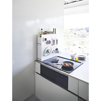 tower タワー 隠せる調味料ラック 2段 山崎実業