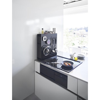 tower タワー 隠せる調味料ラック 2段 山崎実業